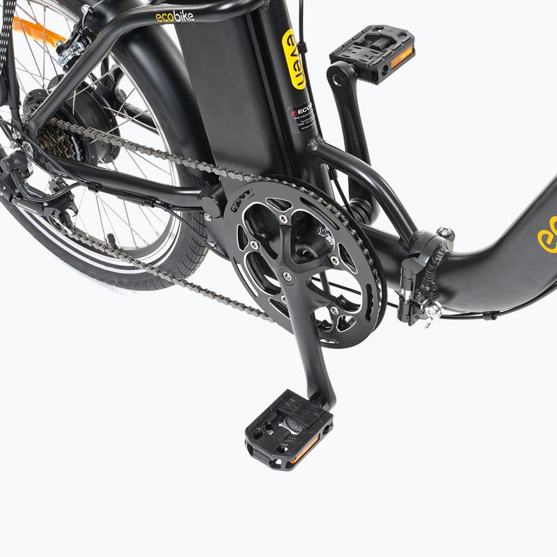 EcoBike Even Black 13Ah black electric bike 1010202 6
