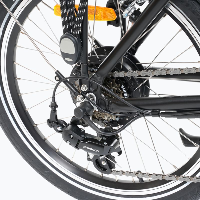 EcoBike Even Black 13Ah black electric bike 1010202 7