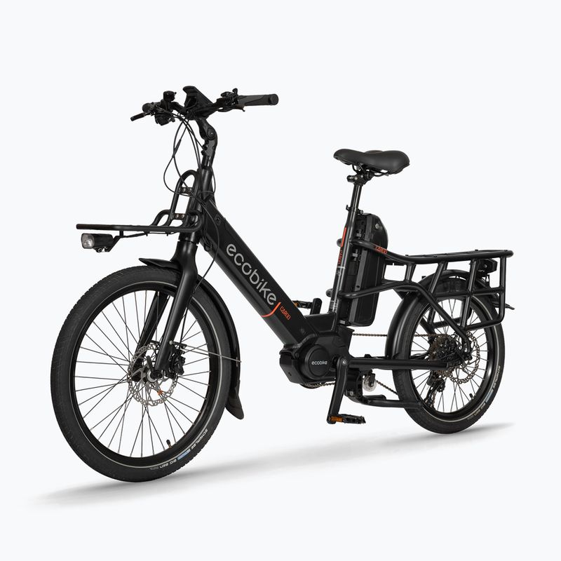EcoBike Cargo/16Ah Trapeze Cargo+X300 10.4 AH Greenway electric bike black 1010503 3