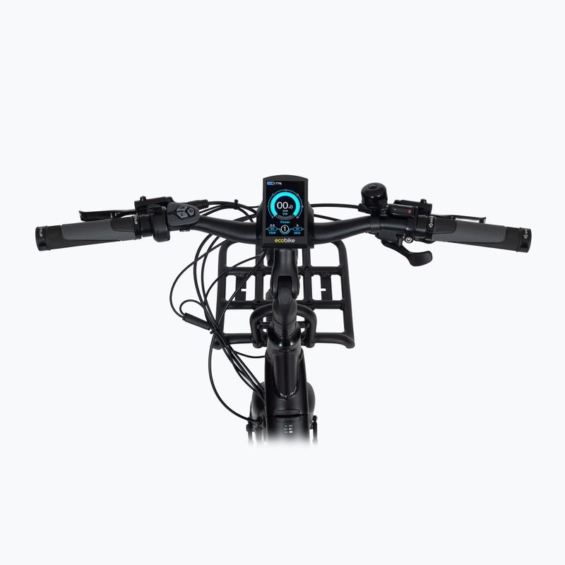 EcoBike Cargo/16Ah Trapeze Cargo+X300 10.4 AH Greenway electric bike black 1010503 5