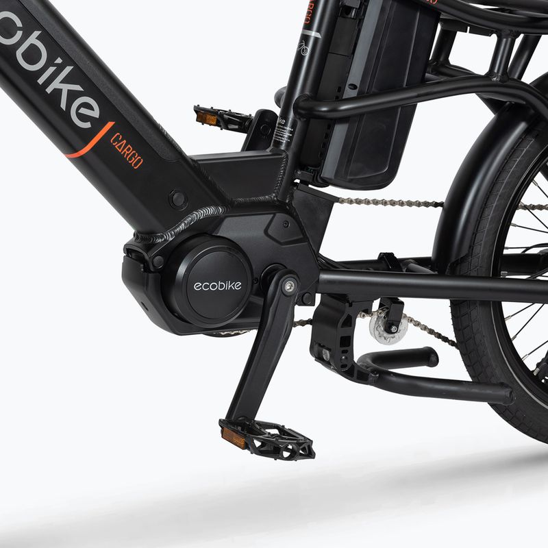 EcoBike Cargo/16Ah Trapeze Cargo+X300 10.4 AH Greenway electric bike black 1010503 7