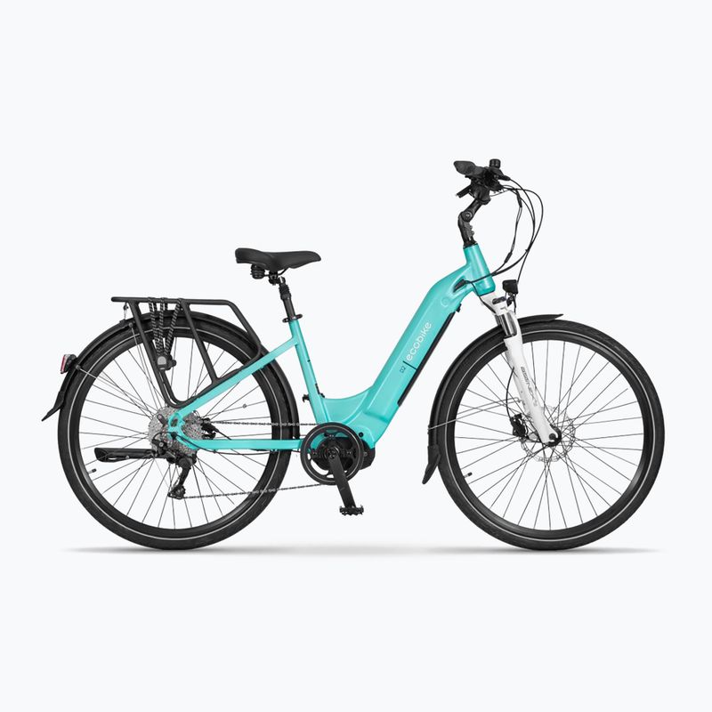 EcoBike D2 City/14Ah Smart BMS electric bike blue 1010318