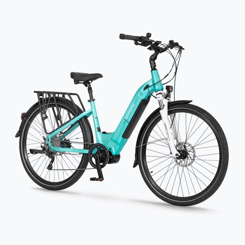 EcoBike D2 City/14Ah Smart BMS electric bike blue 1010318 2