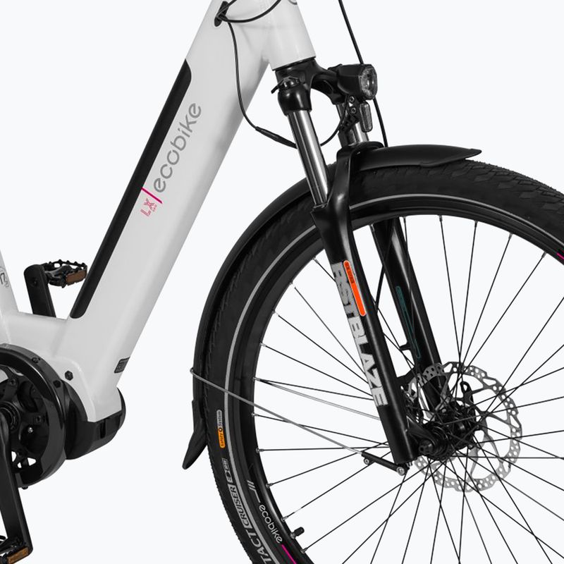 Electric bike EcoBike LX 300/X300 14Ah LG white 1010320 5
