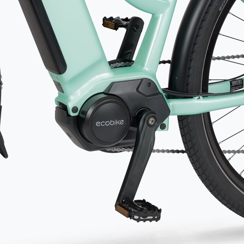 Women's electric bike EcoBike LX 500/X500 17.5Ah LG green 1010316 6