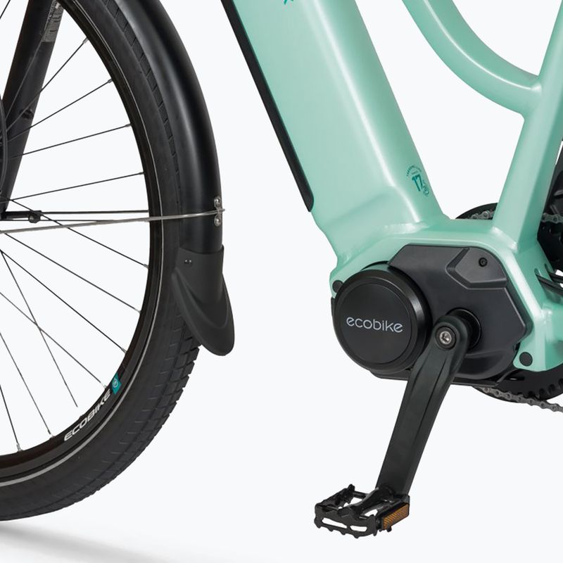 Women's electric bike EcoBike LX 500/X500 17.5Ah LG green 1010316 7