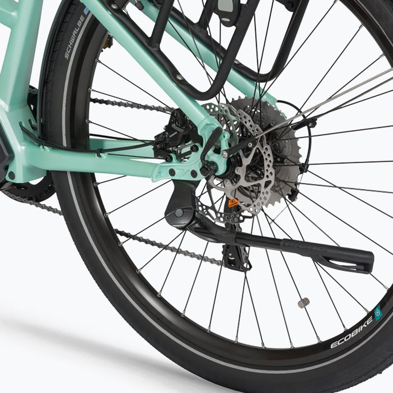 Women's electric bike EcoBike LX 500/X500 17.5Ah LG green 1010316 8