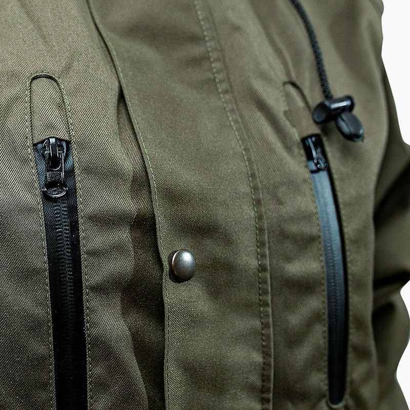 Men's fishing jacket Pros 1031 olive green 6