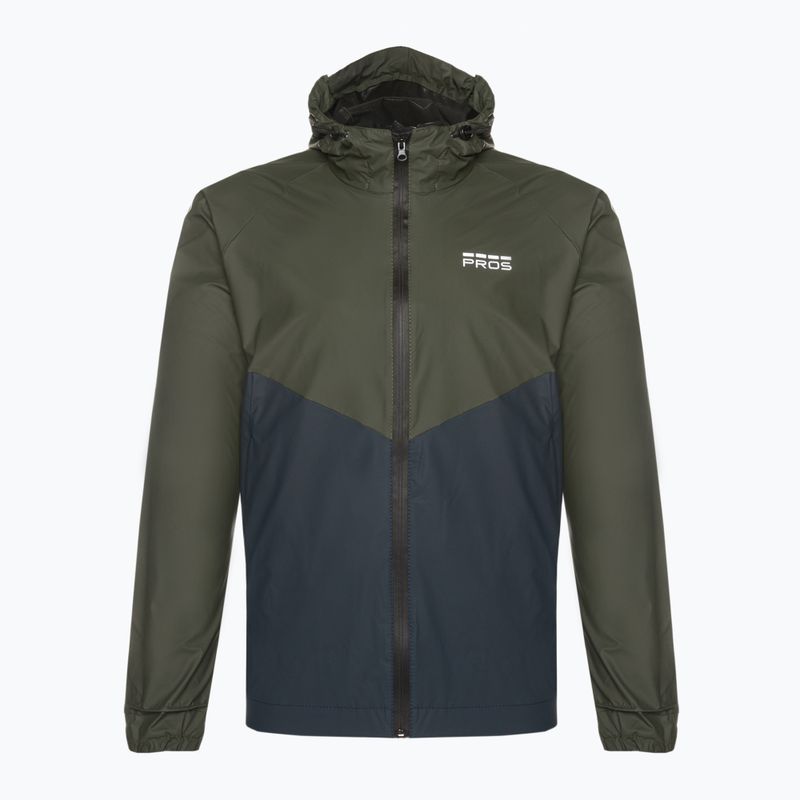 Men's fishing jacket Pros 726 green/blue 6