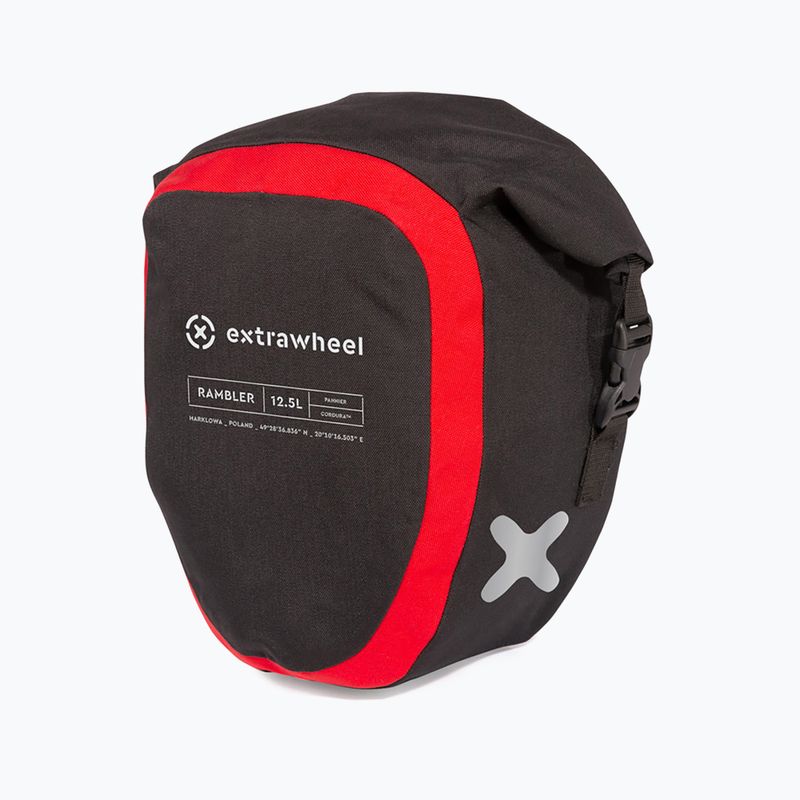 Extrawheel Rambler Premium 12.5L bike panniers 2 pcs. black E0047 2
