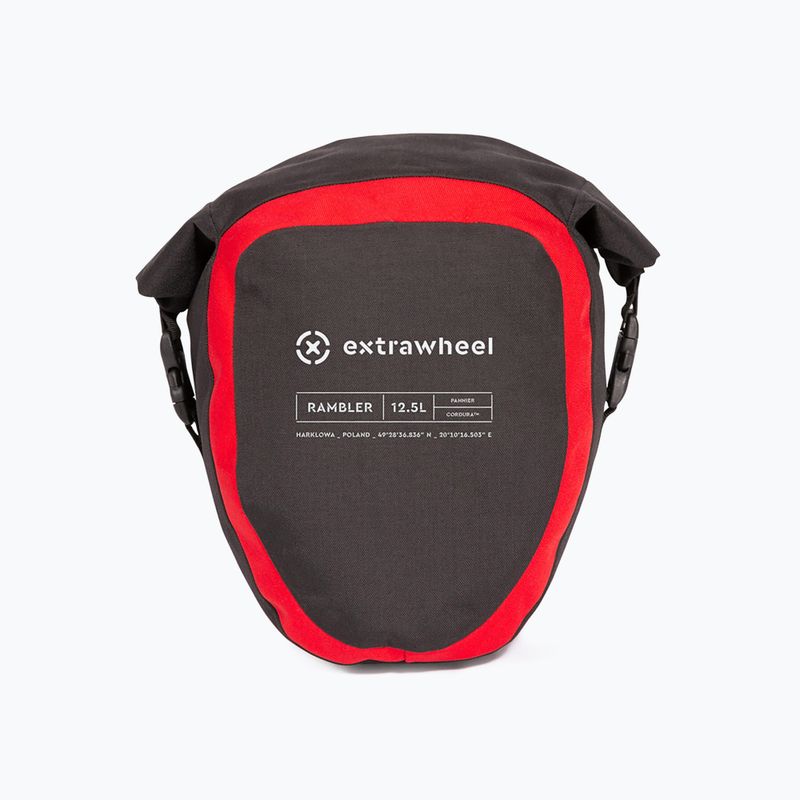 Extrawheel Rambler Premium 12.5L bike panniers 2 pcs. black E0047 4