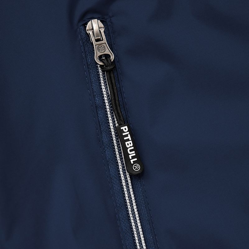 Men's Pitbull West Coast Athletic Hooded Nylon jacket dark navy 11