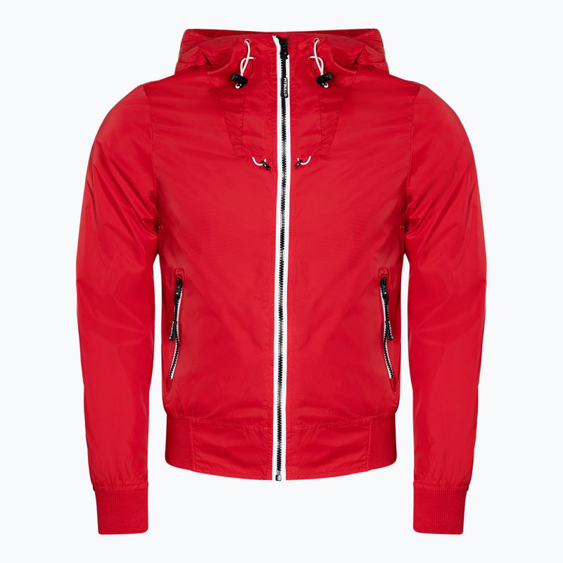 Women's jacket Pitbull West Coast Aaricia Sleeve Hooded Nylon red