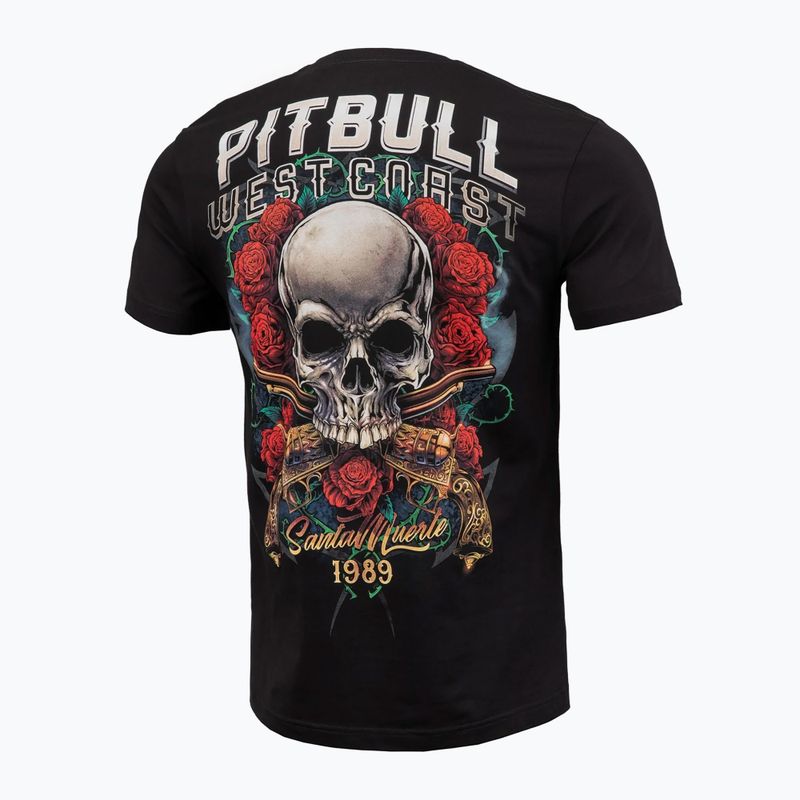Pitbull Santa Muerte men's t-shirt black 2