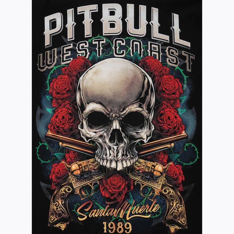 Pitbull Santa Muerte men's t-shirt black 7