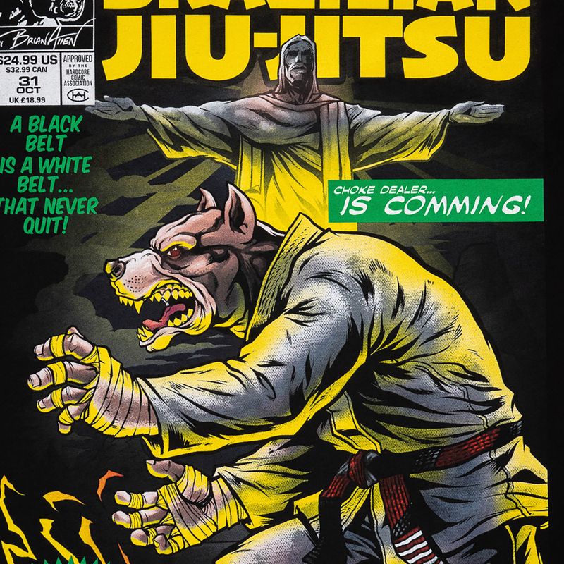 Men's T-shirt Pitbull West Coast Master Of BJJ black 4
