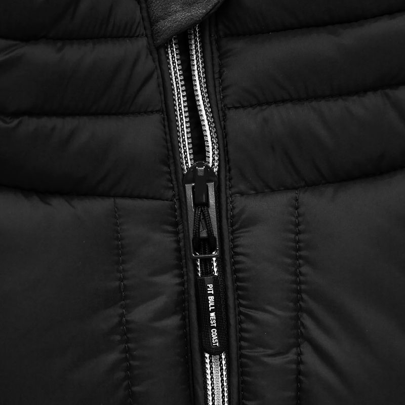 Men's down jacket Pitbull West Coast Light Quilted Granger black 5