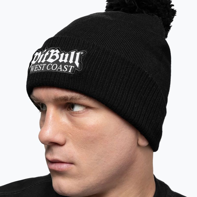 Winter hat Pitbull Beanie Bubble One Tone Old Logo black 4