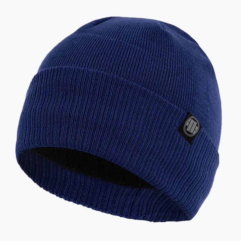 Pitbull West Coast winter beanie Small Logo royal blue