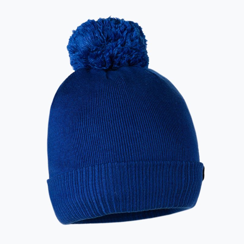 Men's winter beanie Pitbull West Coast Beanie Bubble Small Logo royal blue