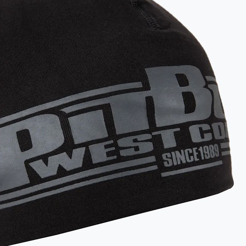 Pitbull West Coast Beanie Classic Boxing winter cap black/black 3