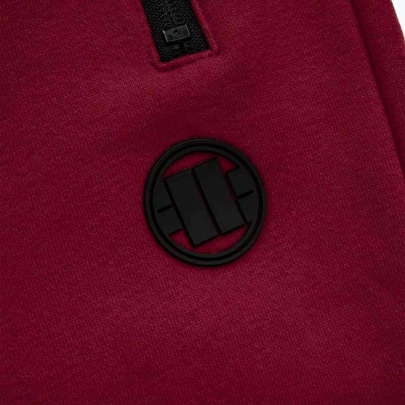 Men's trousers Pitbull West Coast Track Pants Athletic burgundy 7