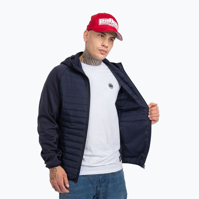 Men's Pitbull West Coast Dillard Hooded jacket dark navy 3