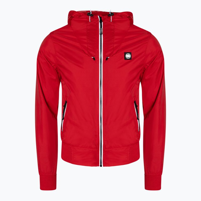 Women's jacket Pitbull West Coast Aaricia Hooded Nylon red