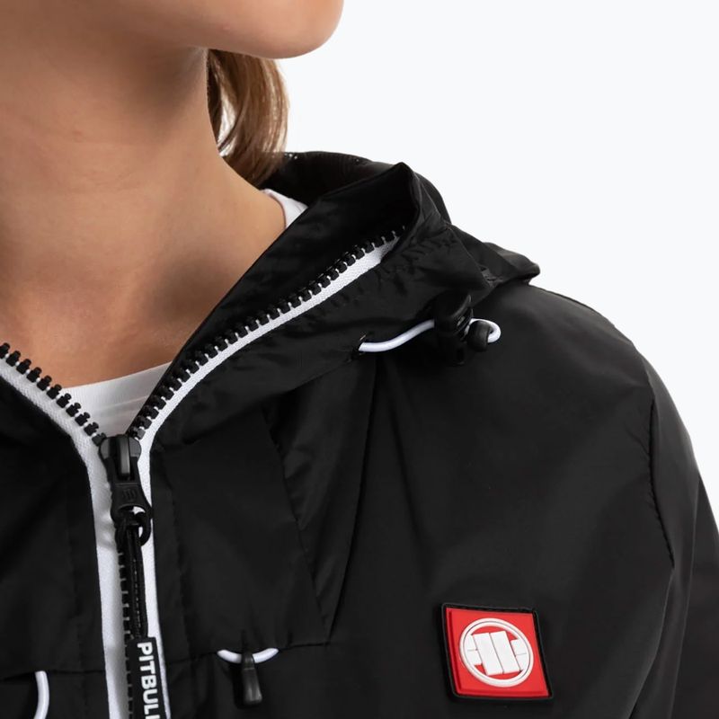 Women's jacket Pitbull West Coast Aaricia Hooded Nylon black 4