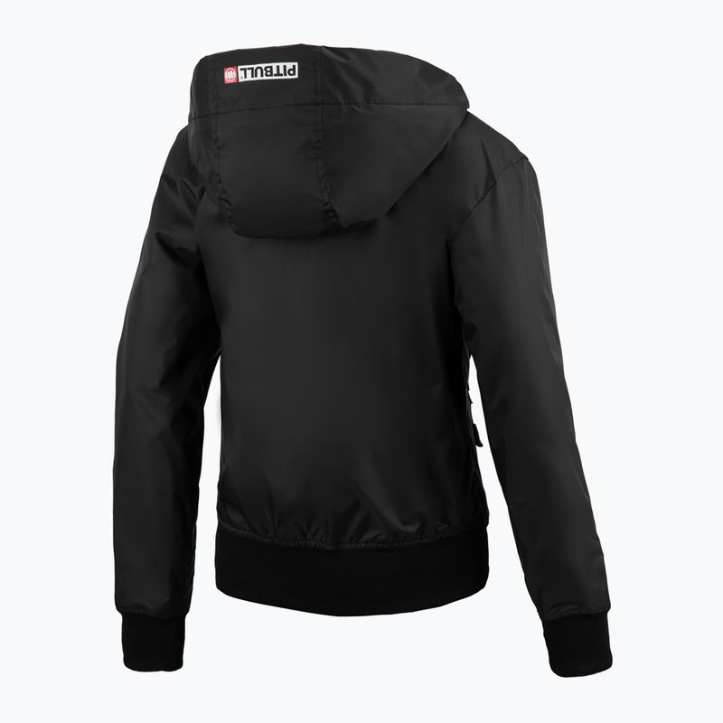 Women's jacket Pitbull West Coast Aaricia Hooded Nylon black 8
