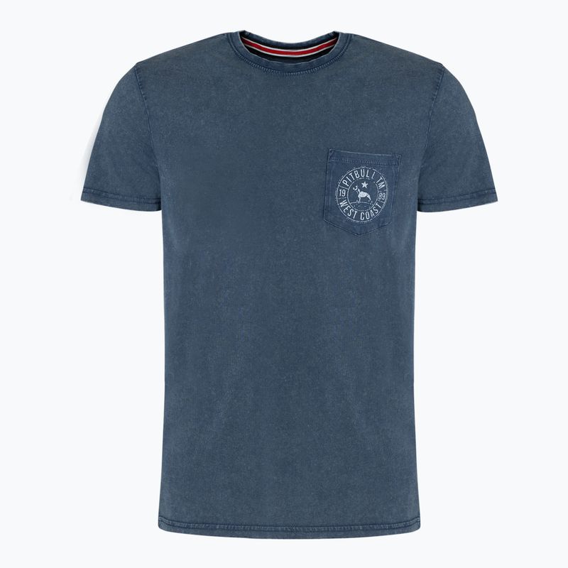 Men's T-shirt Pitbull West Coast T-Shirt Circle Dog dark navy