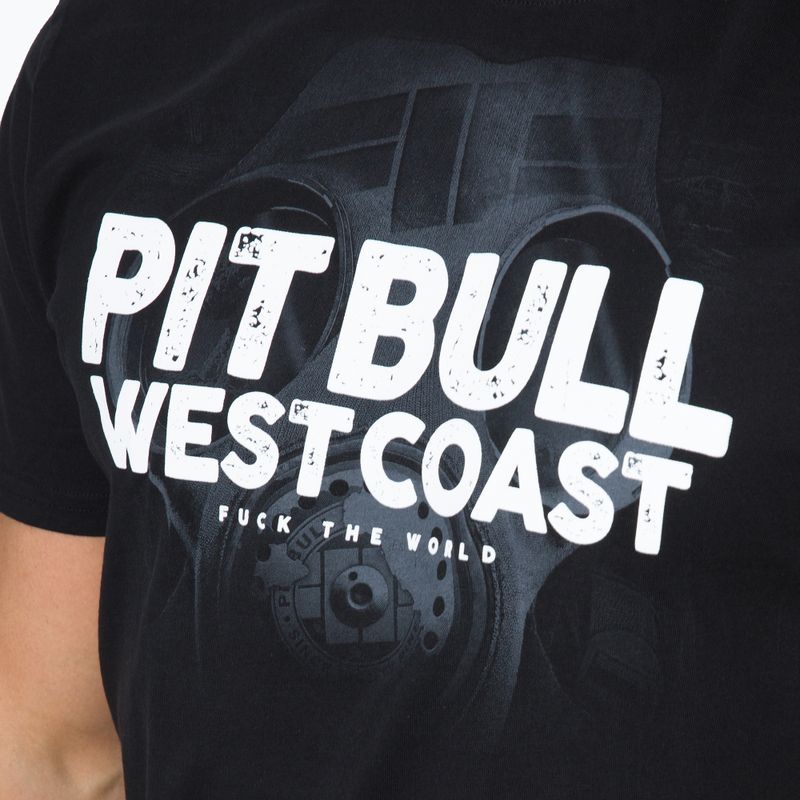 Men's T-shirt Pitbull West Coast Manfuck The World black 4