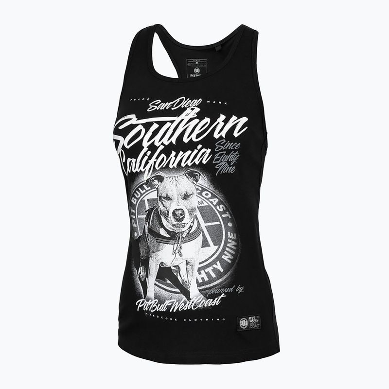 Women's tank top Pitbull West Coast Tank Top So Cal 18 black