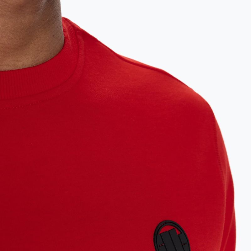 Men's sweatshirt Pitbull West Coast Tanbark Crewneck Sweatshirt red 5