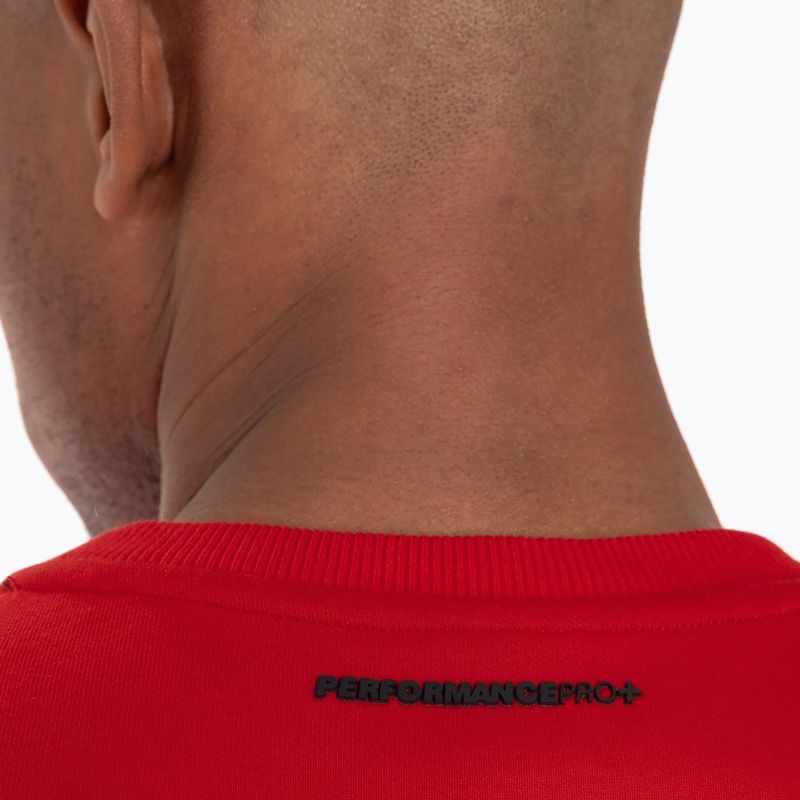 Men's sweatshirt Pitbull West Coast Tanbark Crewneck Sweatshirt red 6