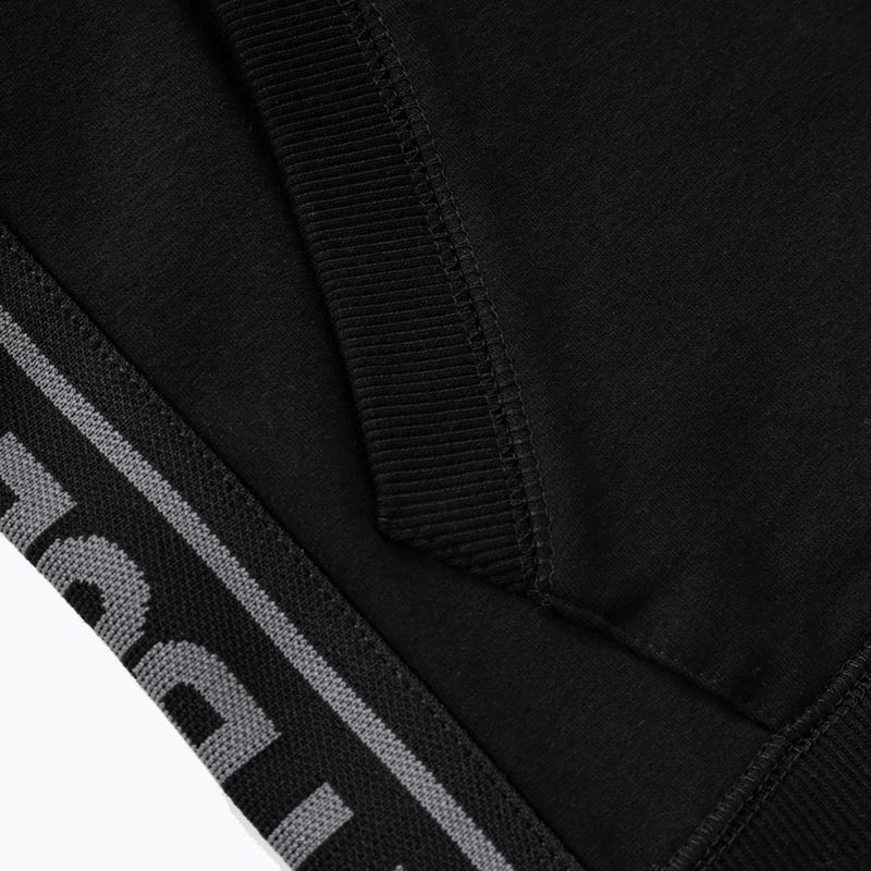 Ladies' sweatshirt Pitbull West Coast Hooded Zip French Terry black 5