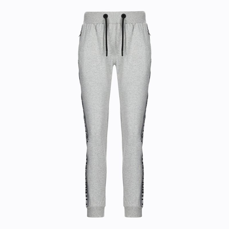 Women's trousers Pitbull West Coast Jogging Pants F.T. 21 Small Logo grey/melange