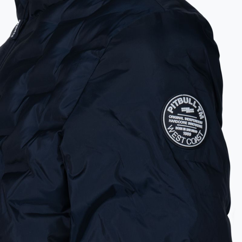 Men's down jacket Pitbull West Coast Overton dark navy 3