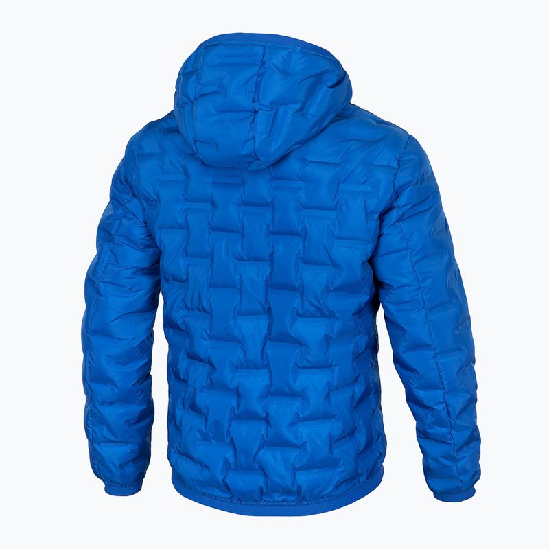 Men's down jacket Pitbull West Coast Firestone royal blue 2