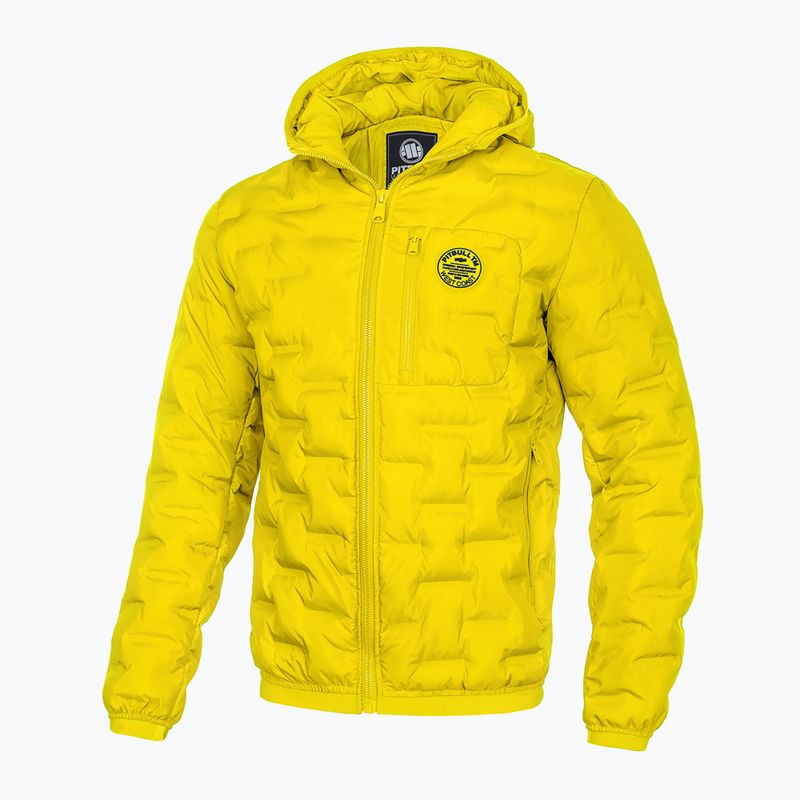 Men's down jacket Pitbull West Coast Firestone yellow