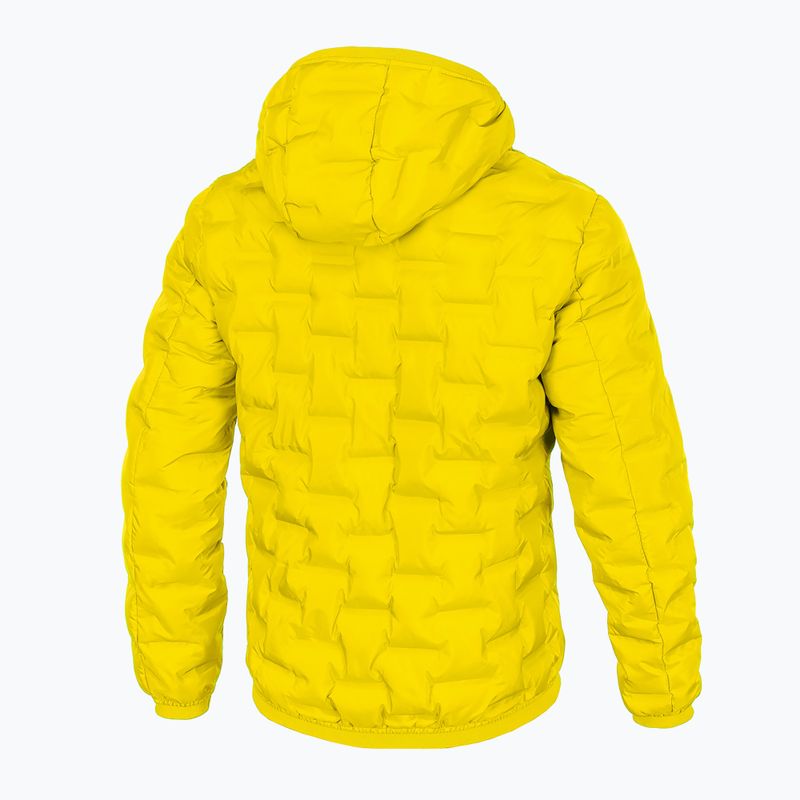 Men's down jacket Pitbull West Coast Firestone yellow 2