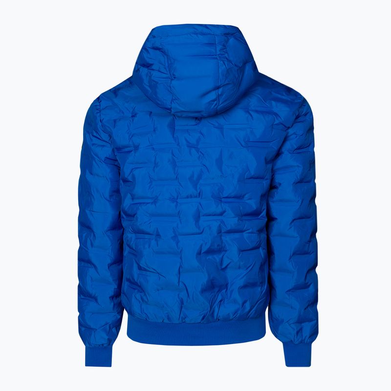 Men's winter jacket Pitbull West Coast Quilted Hooded Carver royal blue 2