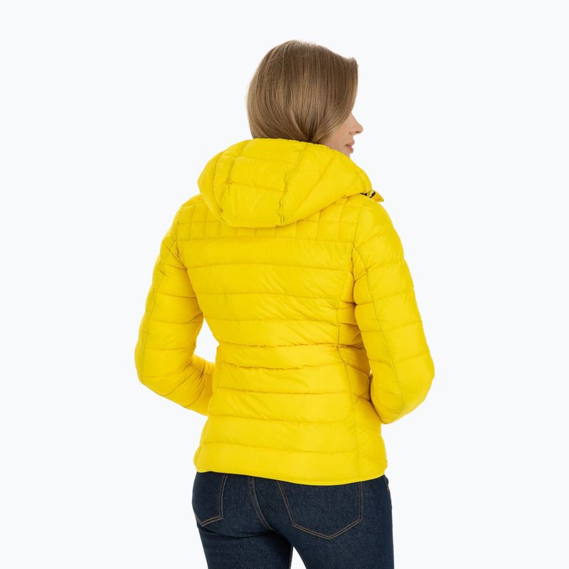 Women's down jacket Pitbull West Coast Seacoast yellow 3