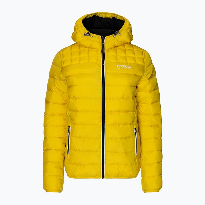 Women's down jacket Pitbull West Coast Seacoast yellow 7
