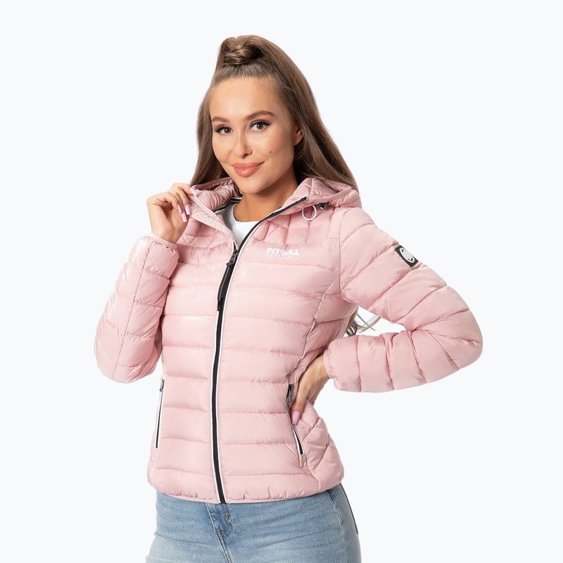 Women's down jacket Pitbull West Coast Seacoast powder pink