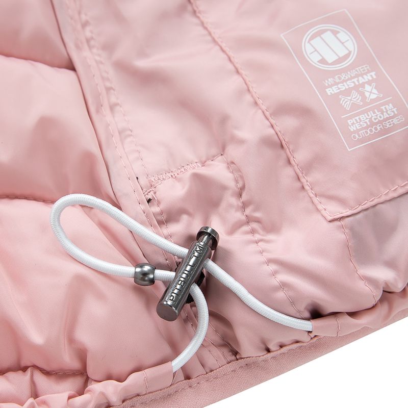 Women's down jacket Pitbull West Coast Seacoast powder pink 9