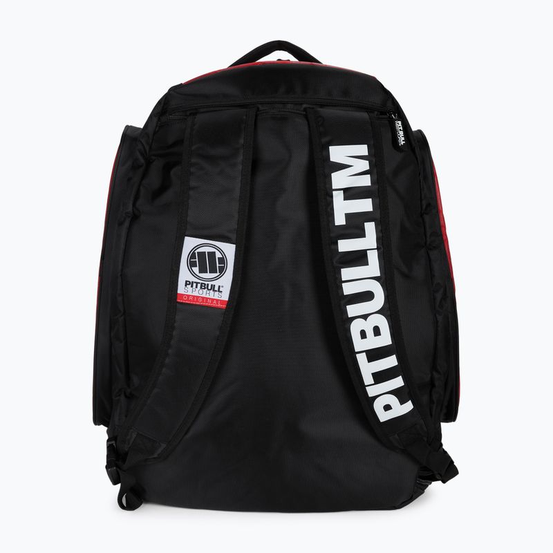 Backpack Pitbull West Coast Big Convertible Logo red 3