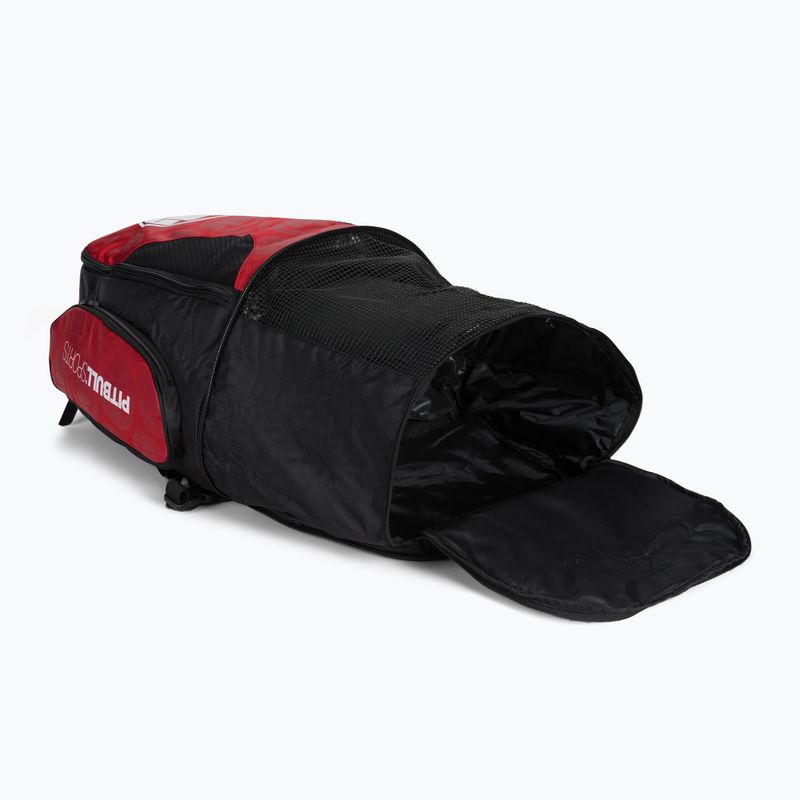 Backpack Pitbull West Coast Big Convertible Logo red 7