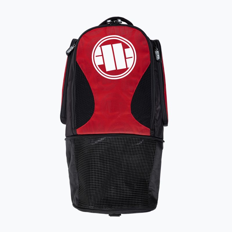 Men's backpack Pitbull West Coast Medium Convertible Logo red 10
