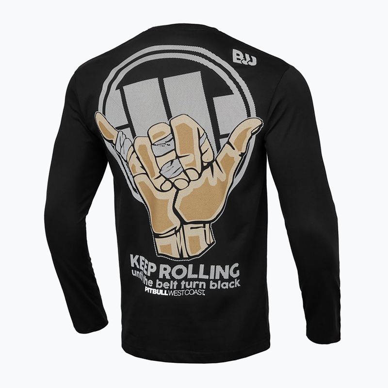Men's longsleeve Pitbull West Coast Keep Roling black 2